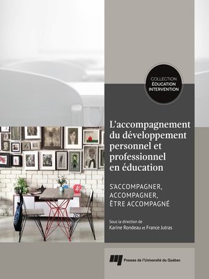 cover image of L'accompagnement du développement personnel et professionnel en éducation